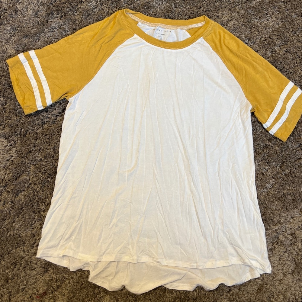 Jersey Style American Eagle Top